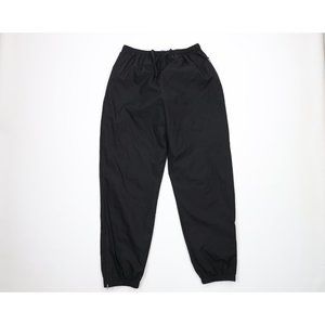 Vintage 90s InSport Mens Large Waterproof Cuffed Joggers Jogger Pants Black USA